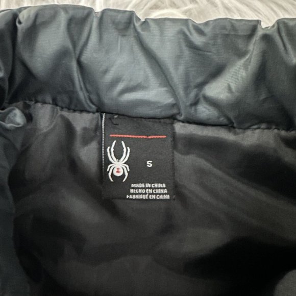 Spyder boys puffer vest jacket size 5 full zip sleeveless - Picture 4 of 9